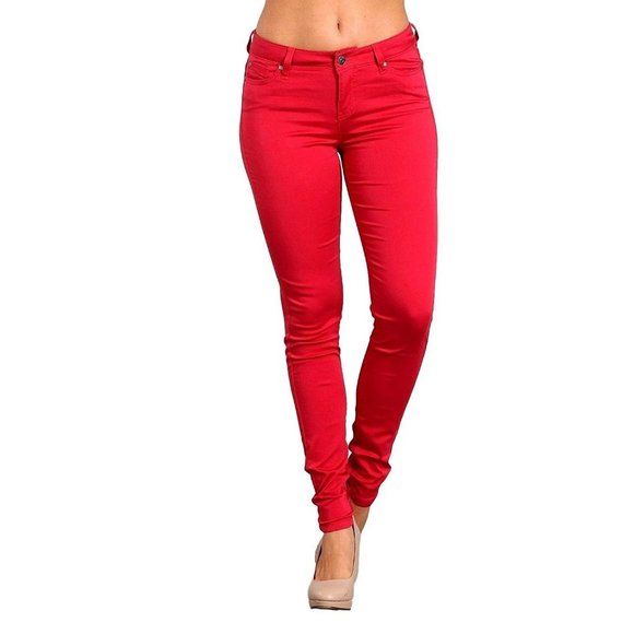 Celebrity Pink Mid Rise Ankle Skinny Jeans - Picture 1 of 1